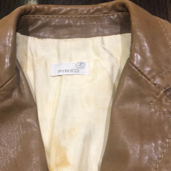 Pinko Leather Jacket (made in Italy) - Picture 6 of 11
